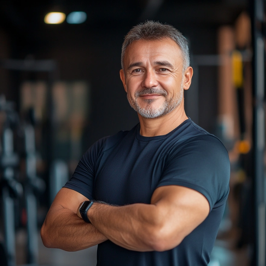 Олег Васильович - тренер з силових тренувань